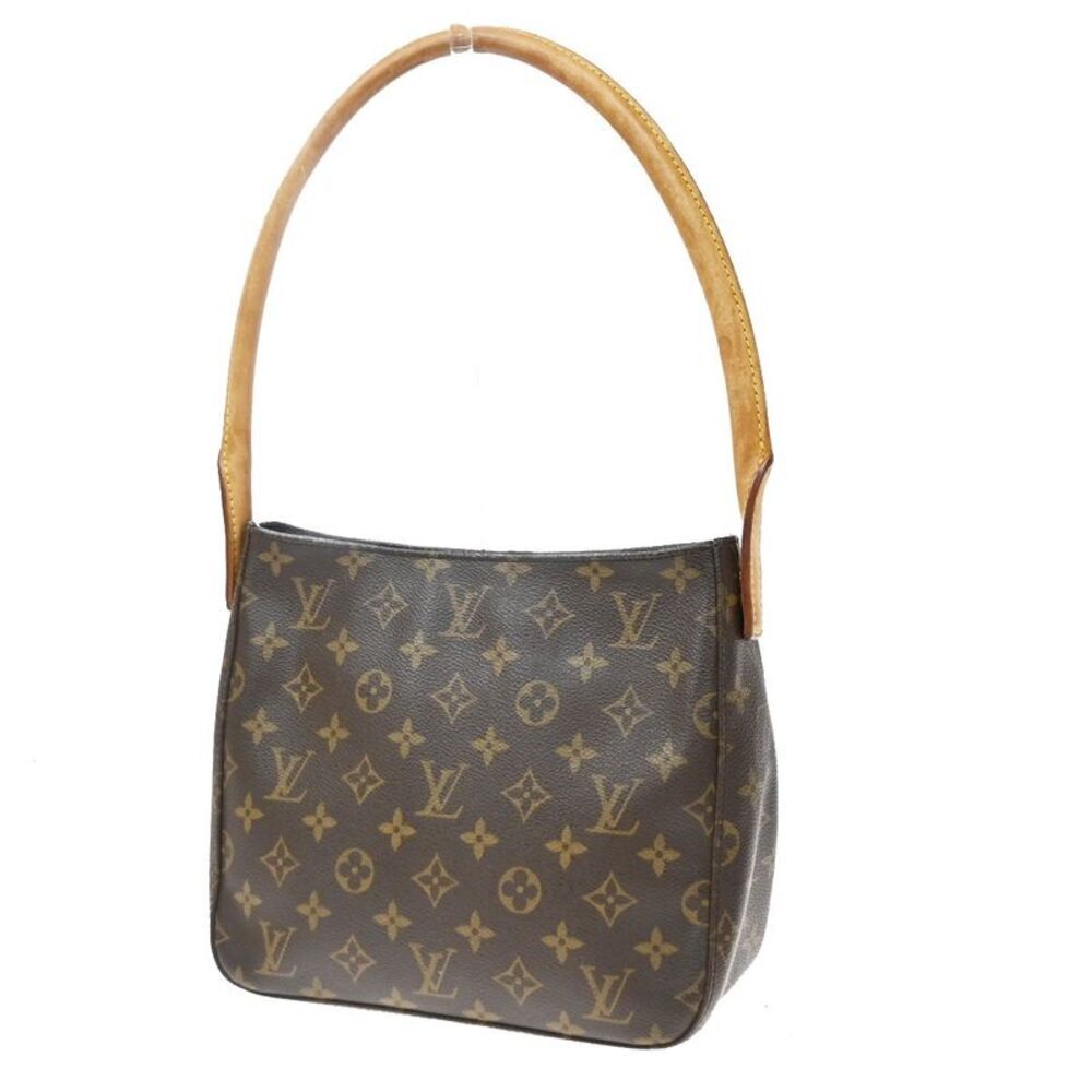 Louis Vuitton Looping Monogram Canvas Brown Canvas Handbag